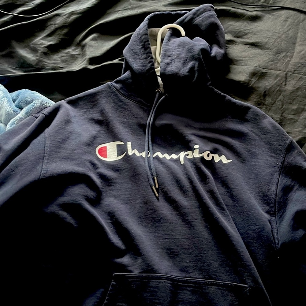 Large Champion hoodie
